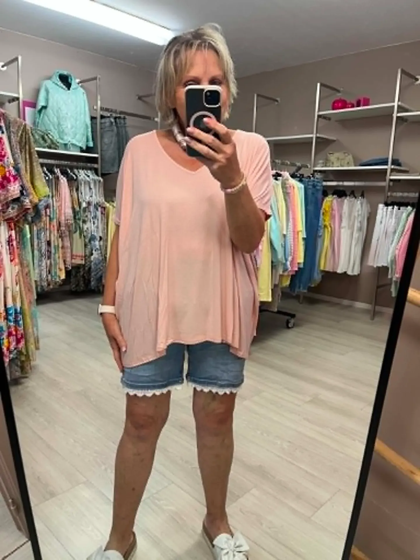 T shirt - BYBLOS - Rose poudré