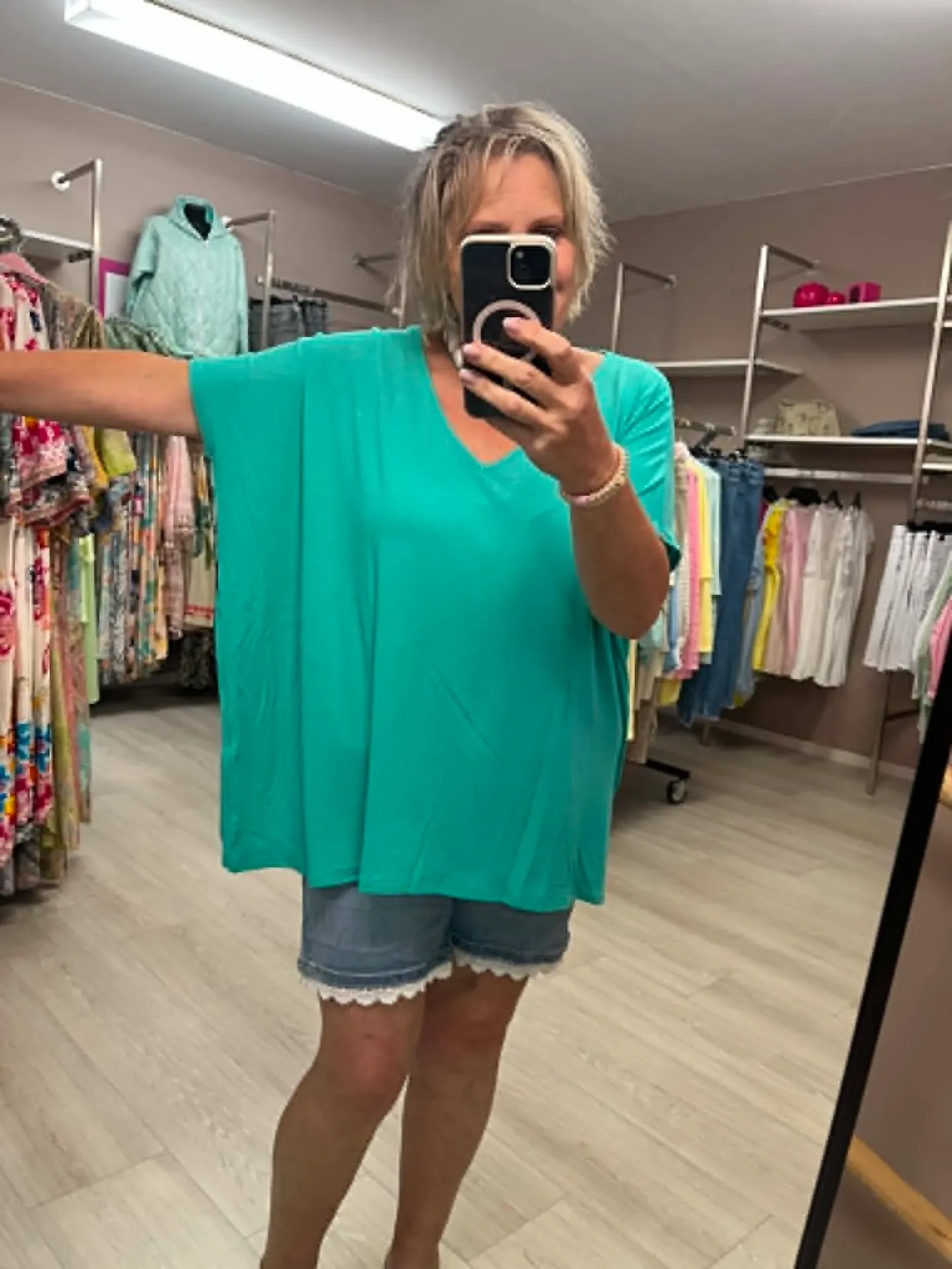 T shirt - BYBLOS - Vert océan
