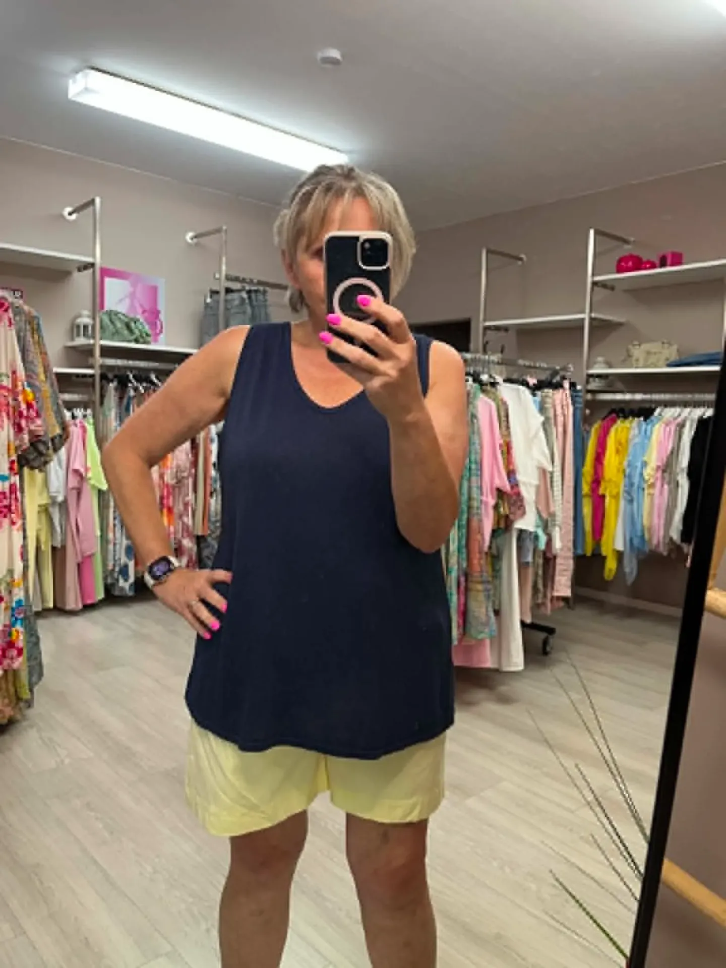 T shirt - ALICIA - Bleu marine