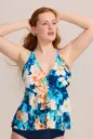 Tankini - CORALIA - Bleu