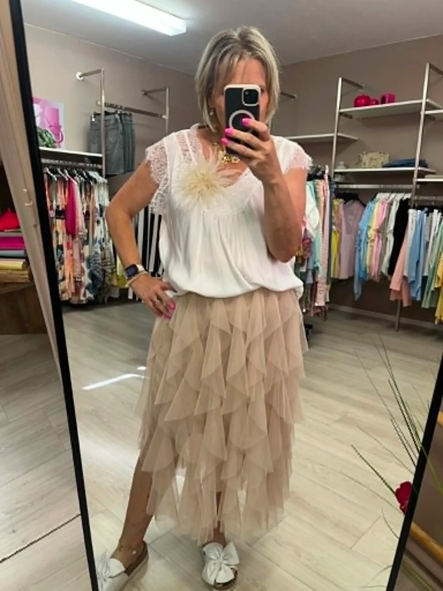 Jupe - LÉONA - Beige