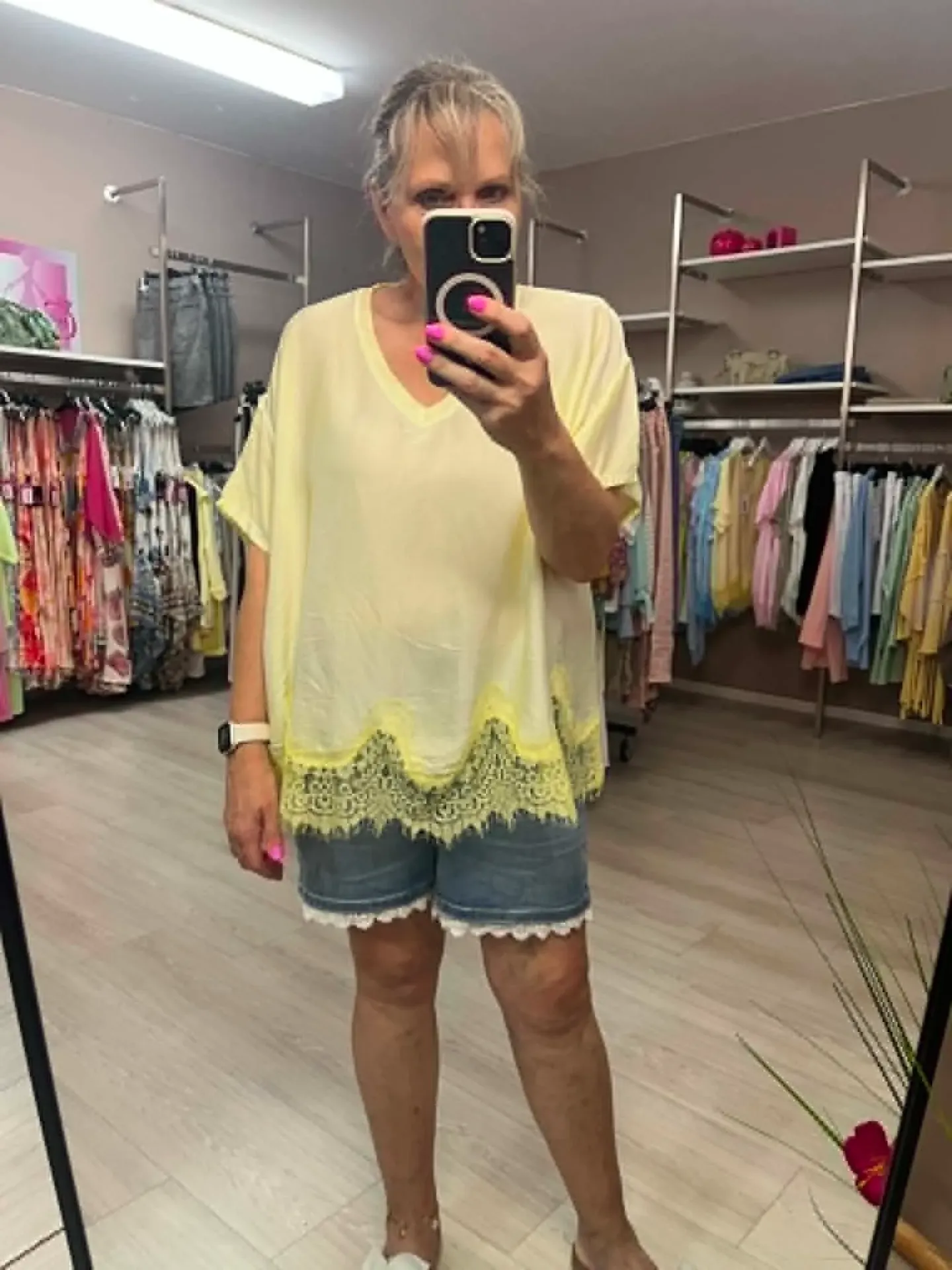 Top - MYRZA - Jaune