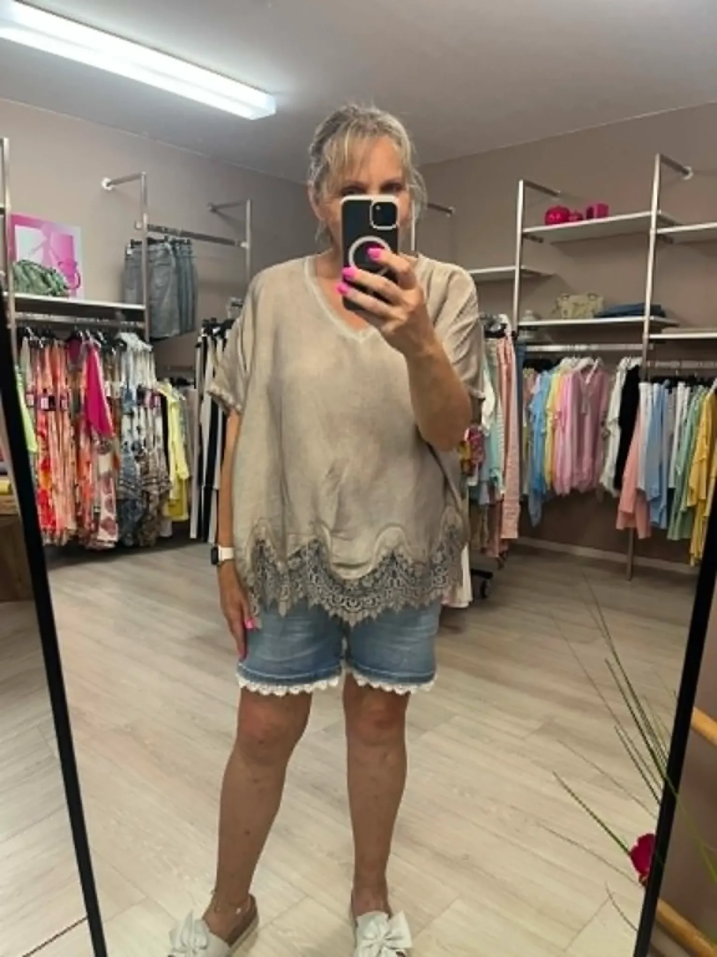 TOP - MYRZA - Taupe