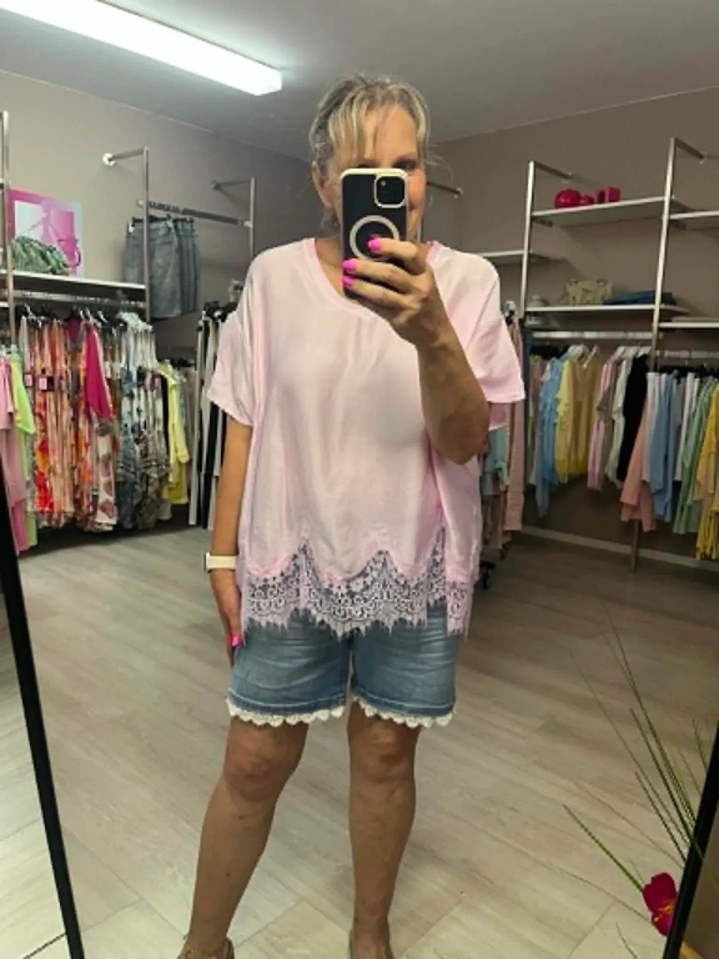 Top - MYRZA - Rose