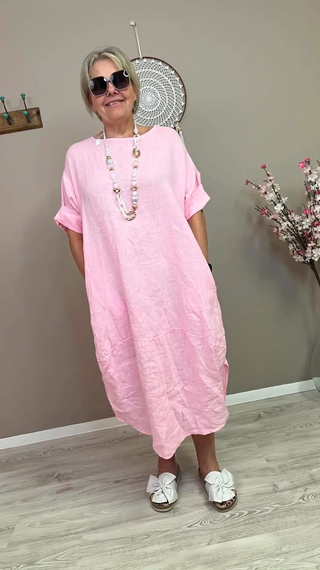 Robe - NATALIE - Rose