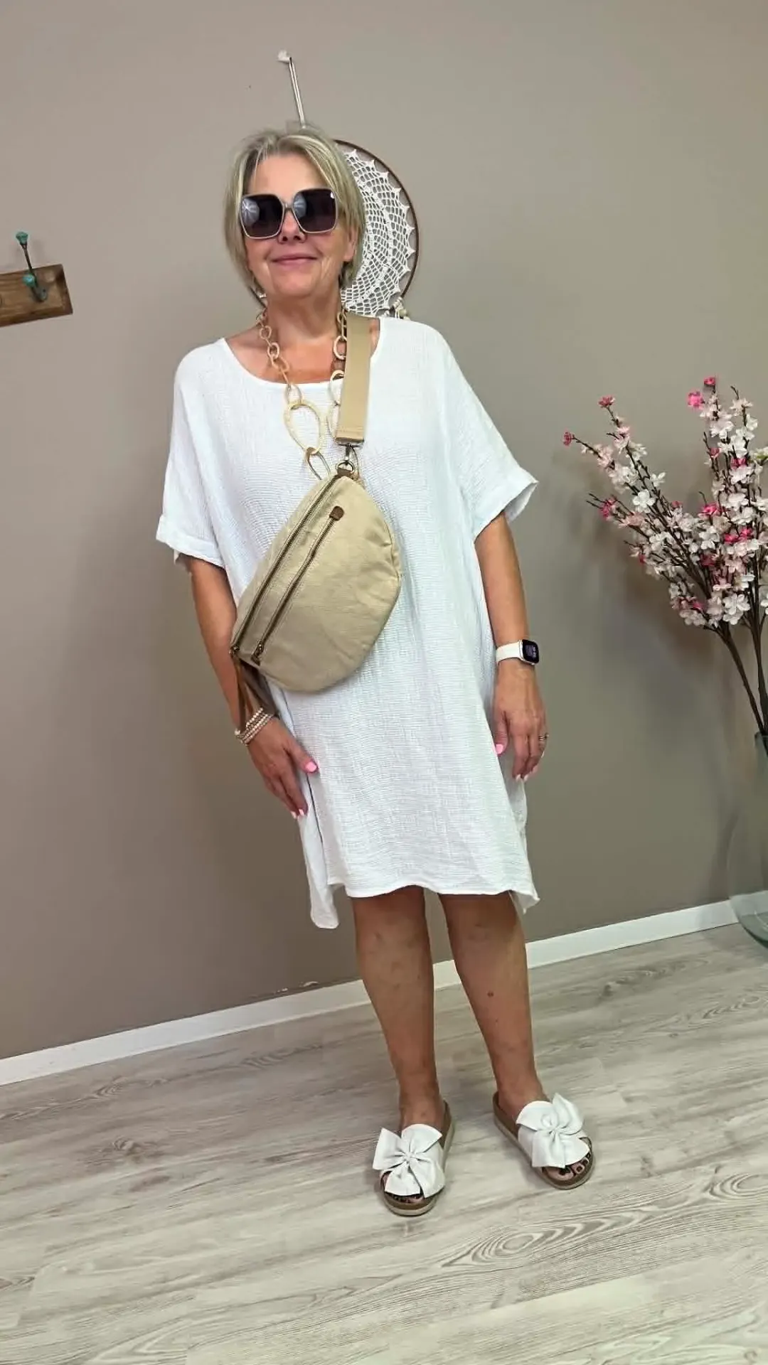 Robe - CHLOÉ - Blanche