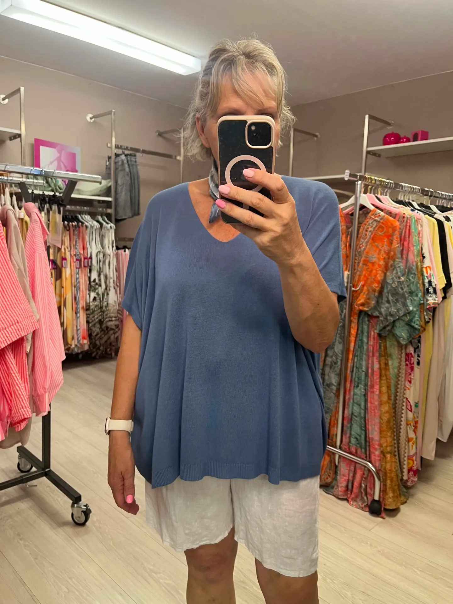 Pull - AUGUSTIN - Bleu jeans