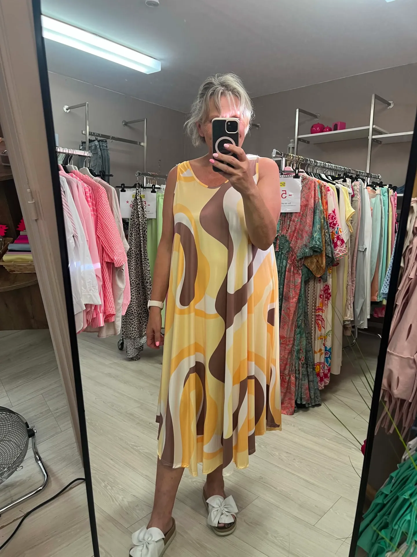 Robe - SOMA - Jaune