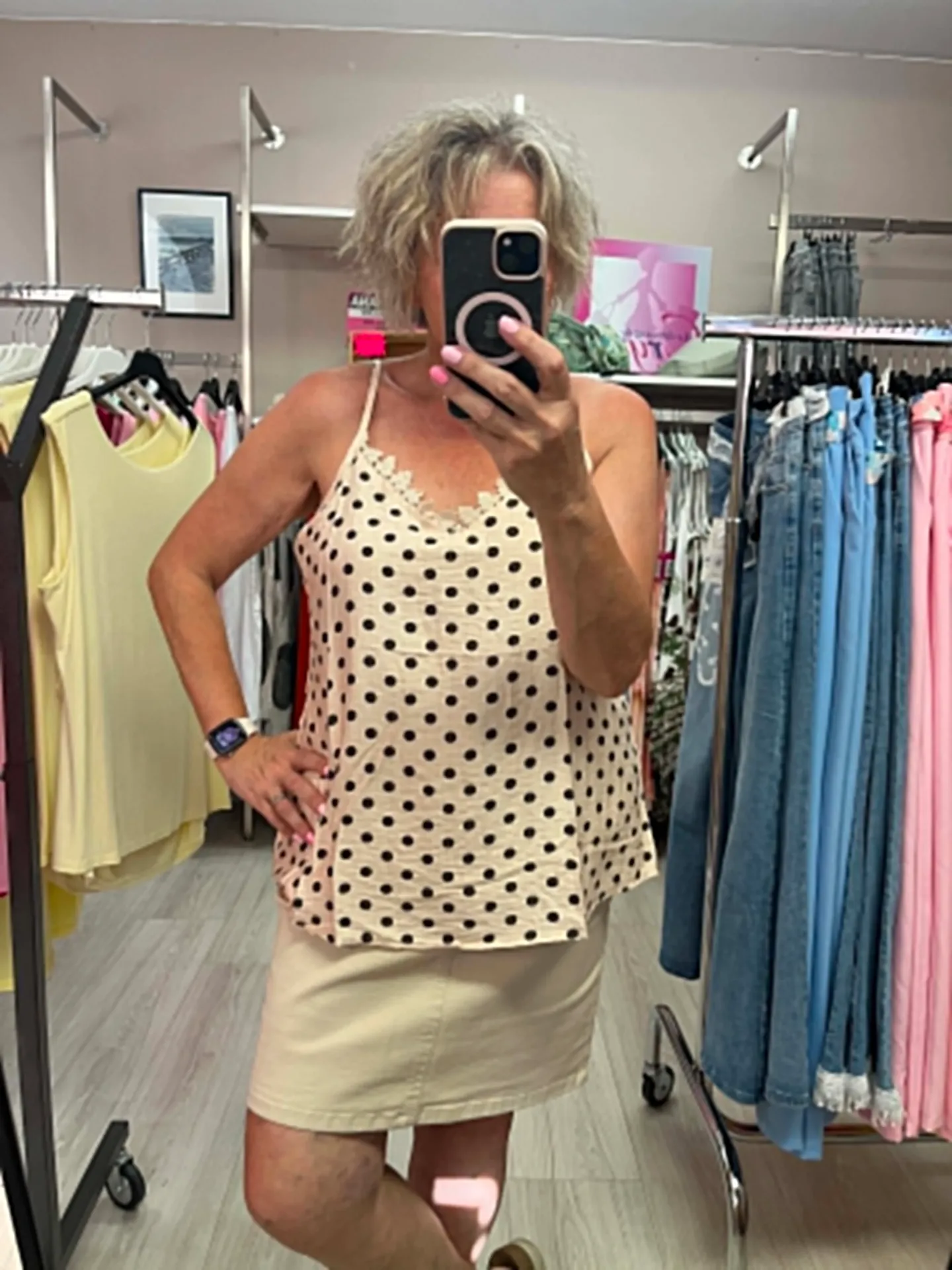 Top - SELENA - Beige (T2)