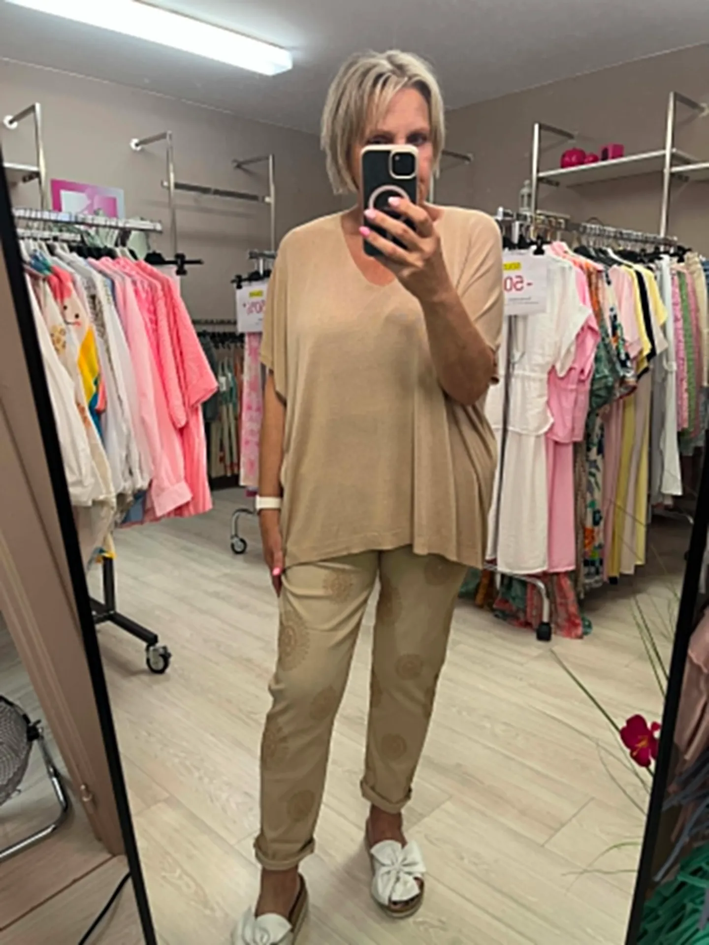 Pantalon - LÉONI - Camel