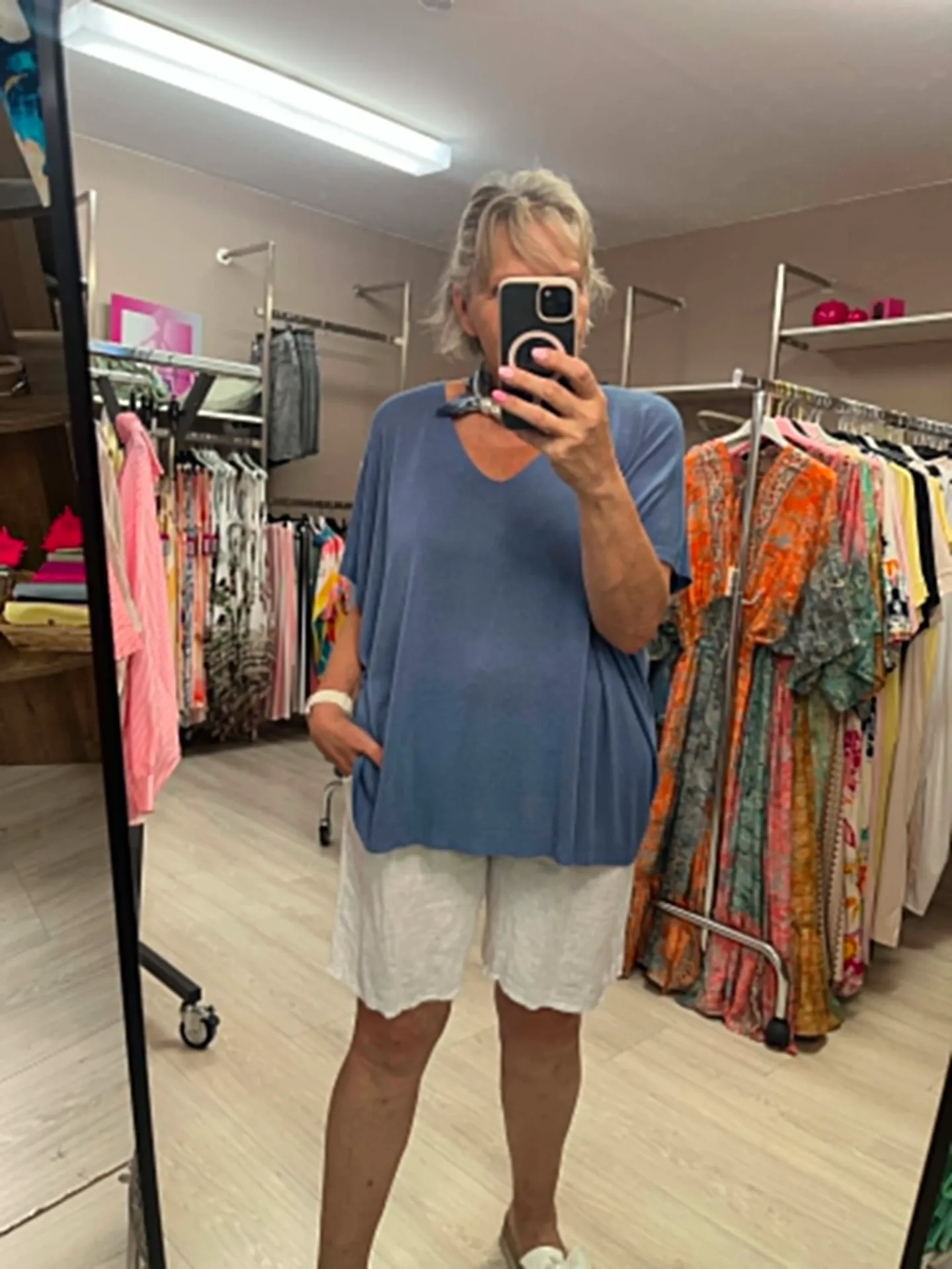 Short - LILIAN - Blanc