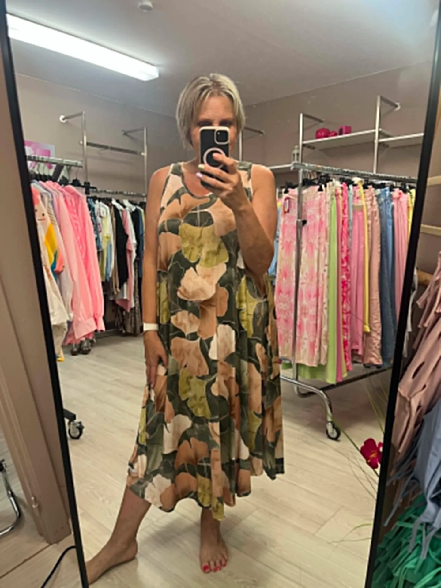 Robe - ELEA - Kaki