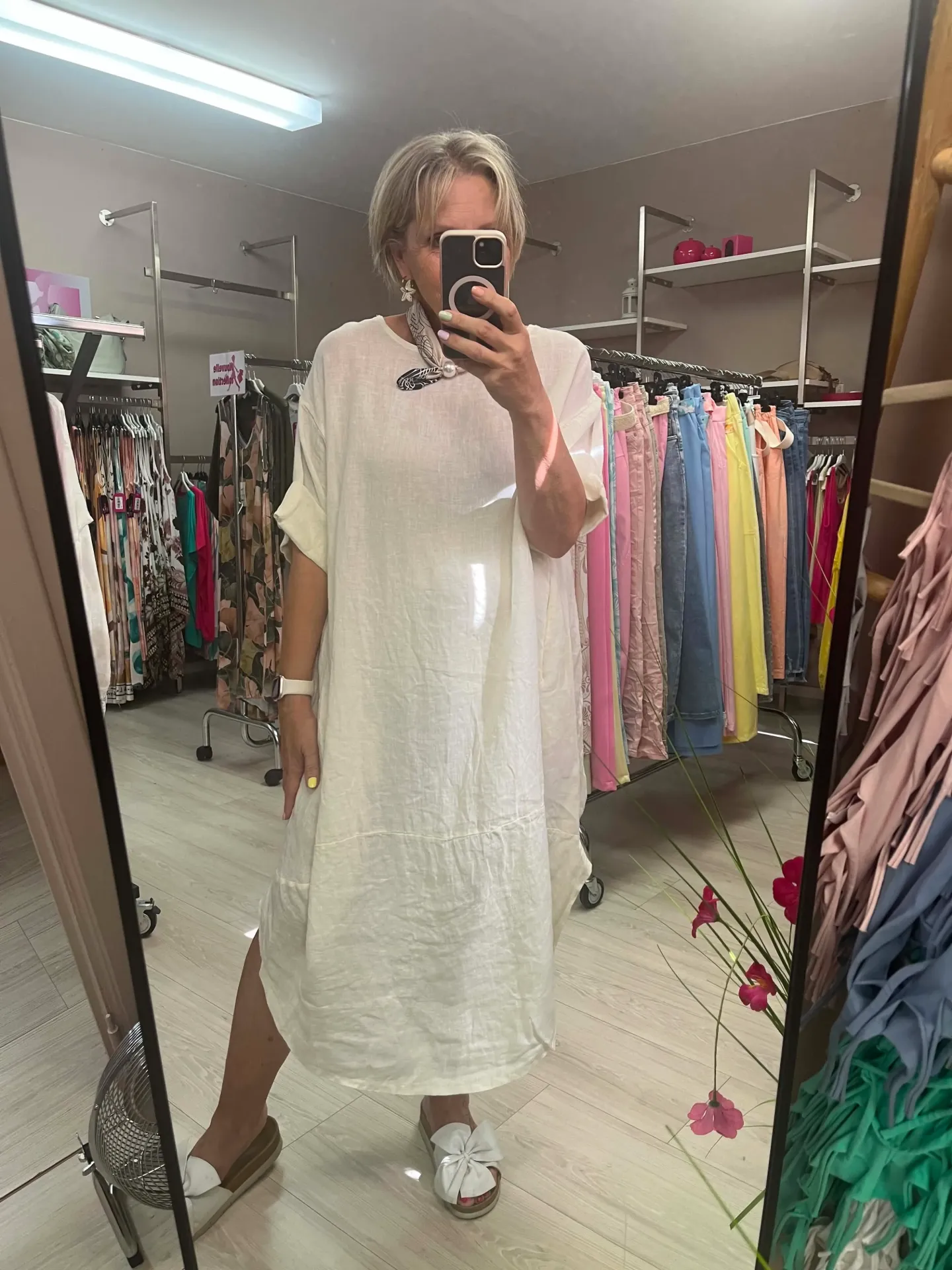 Robe - NATALIE - Crème
