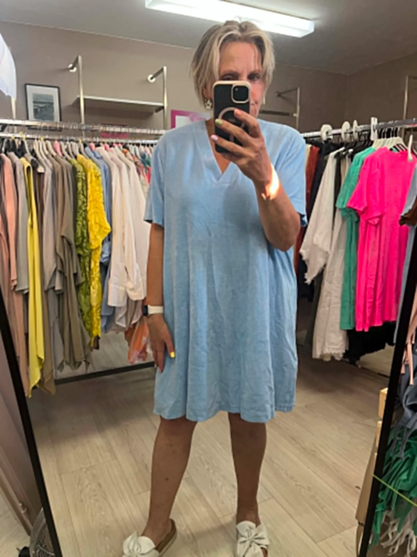Robe - BOB - Bleu ciel