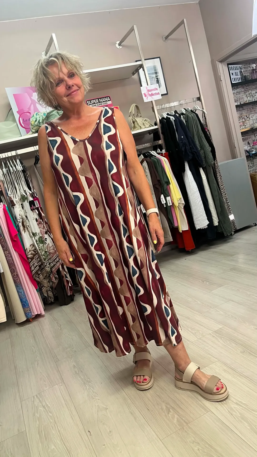 Robe - AGNES - Bordeaux