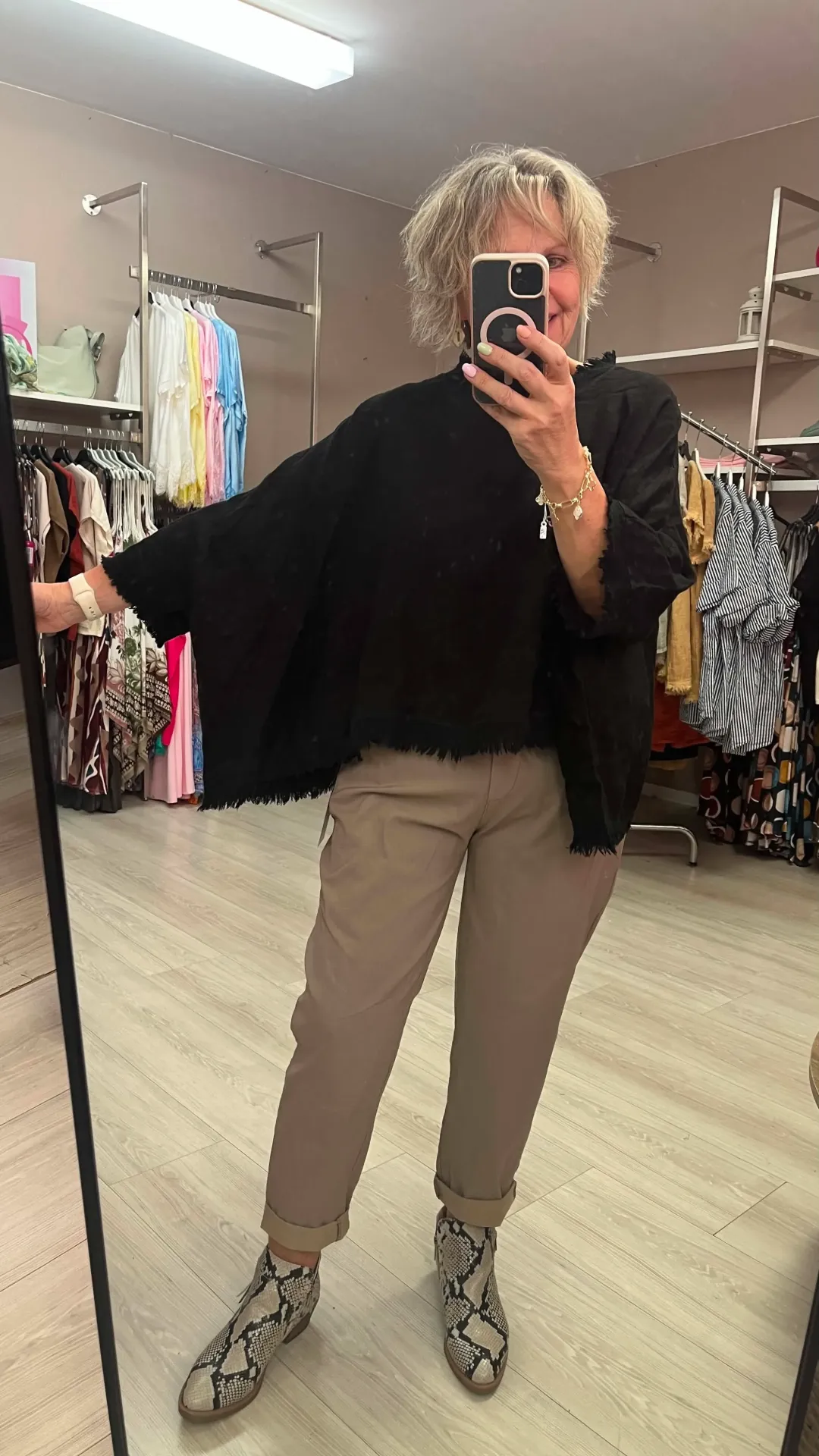 Pantalon - LILOU - Taupe