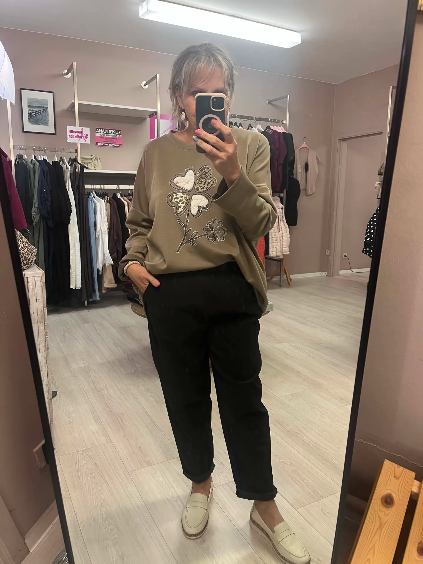 Pantalon - LILOU - Noir