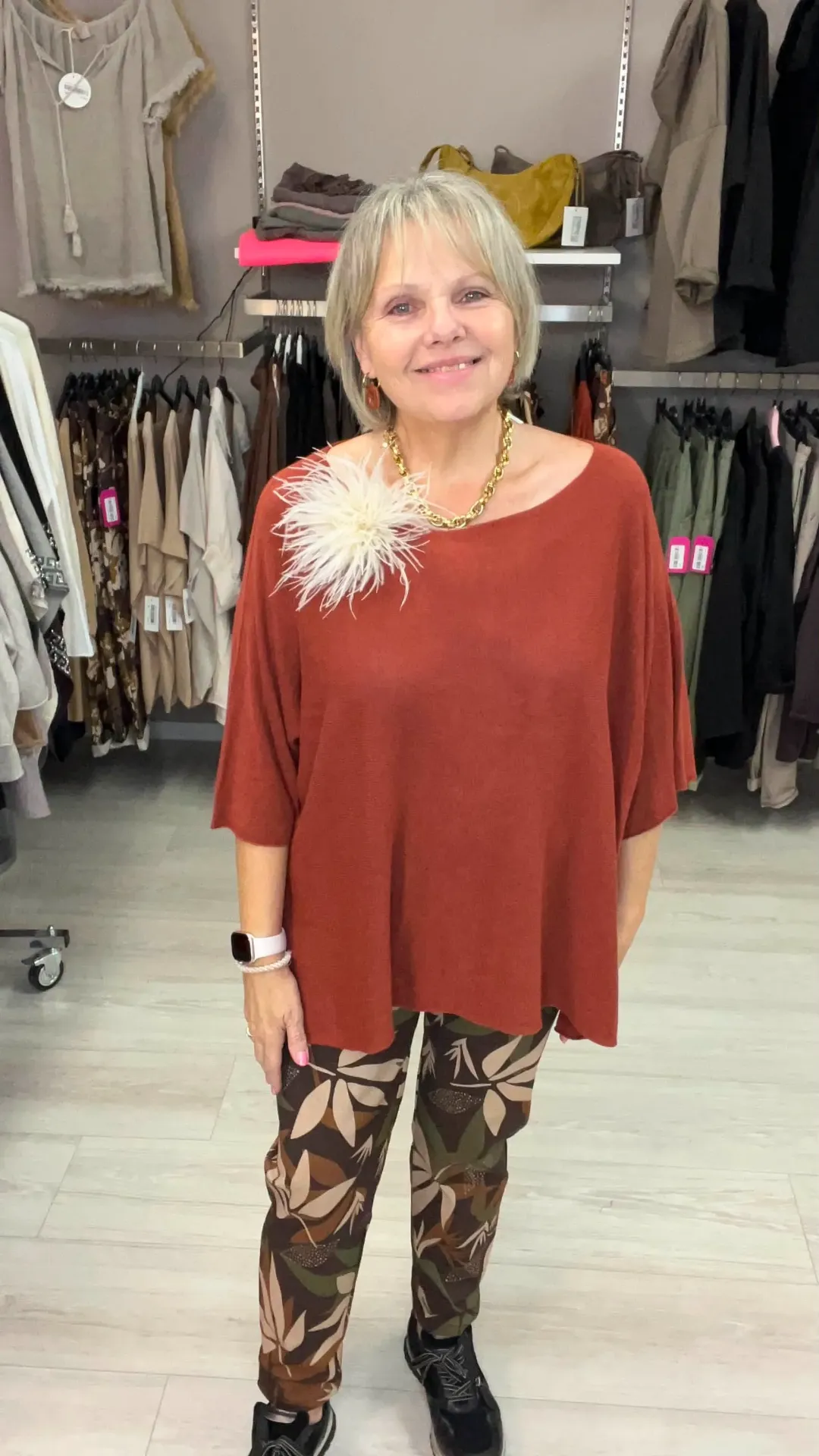 Pull - LUCIA - Rouille