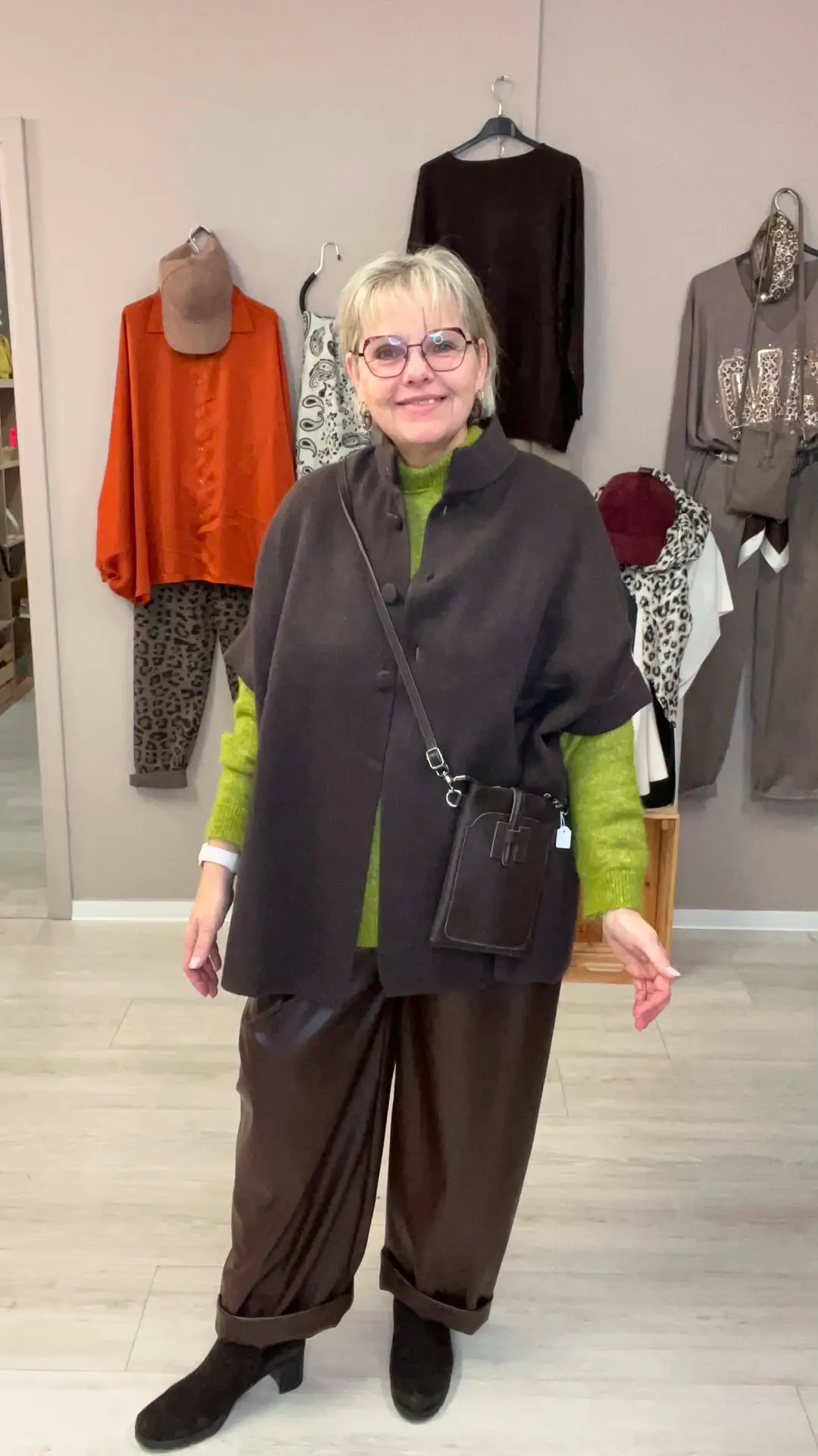 Gilet veste - NIKITA - Choco