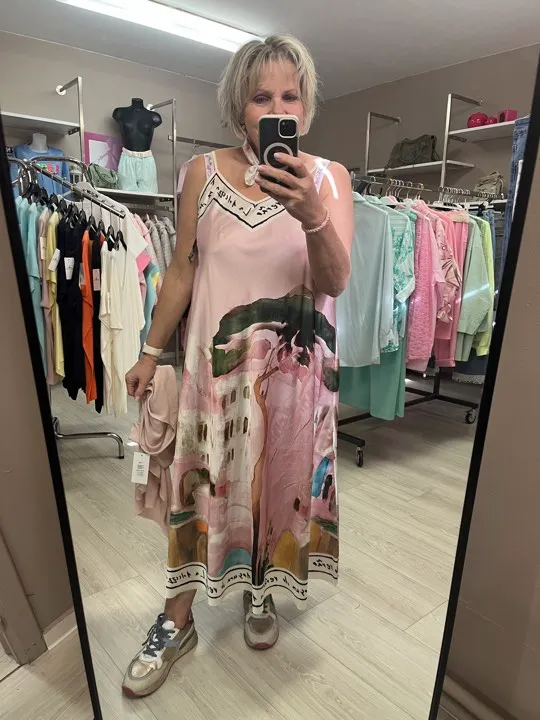 Robe - CAROLINA - Rose