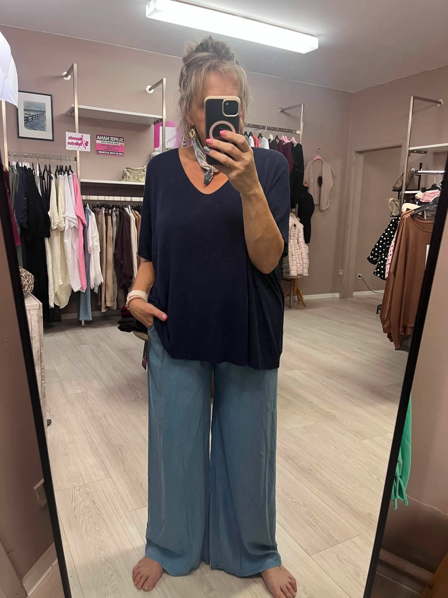 Pull - AUGUSTIN - Bleu marine
