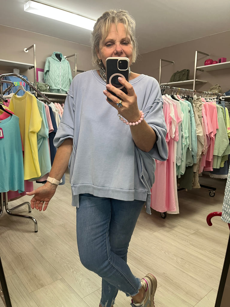 Sweat - SARAH - Bleu