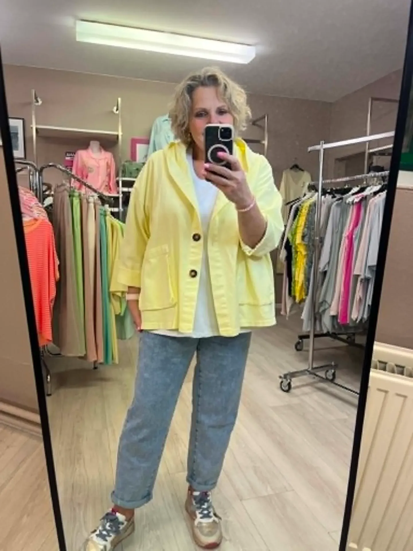 Veste - VILA - Jaune