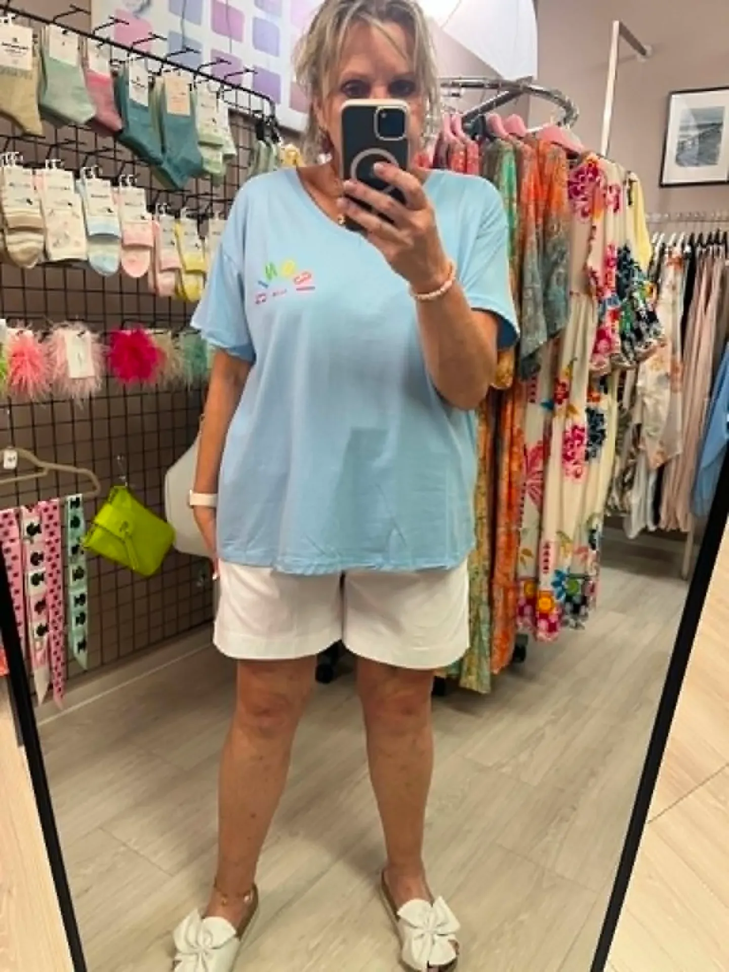 T Shirt - ICONIC - Bleu