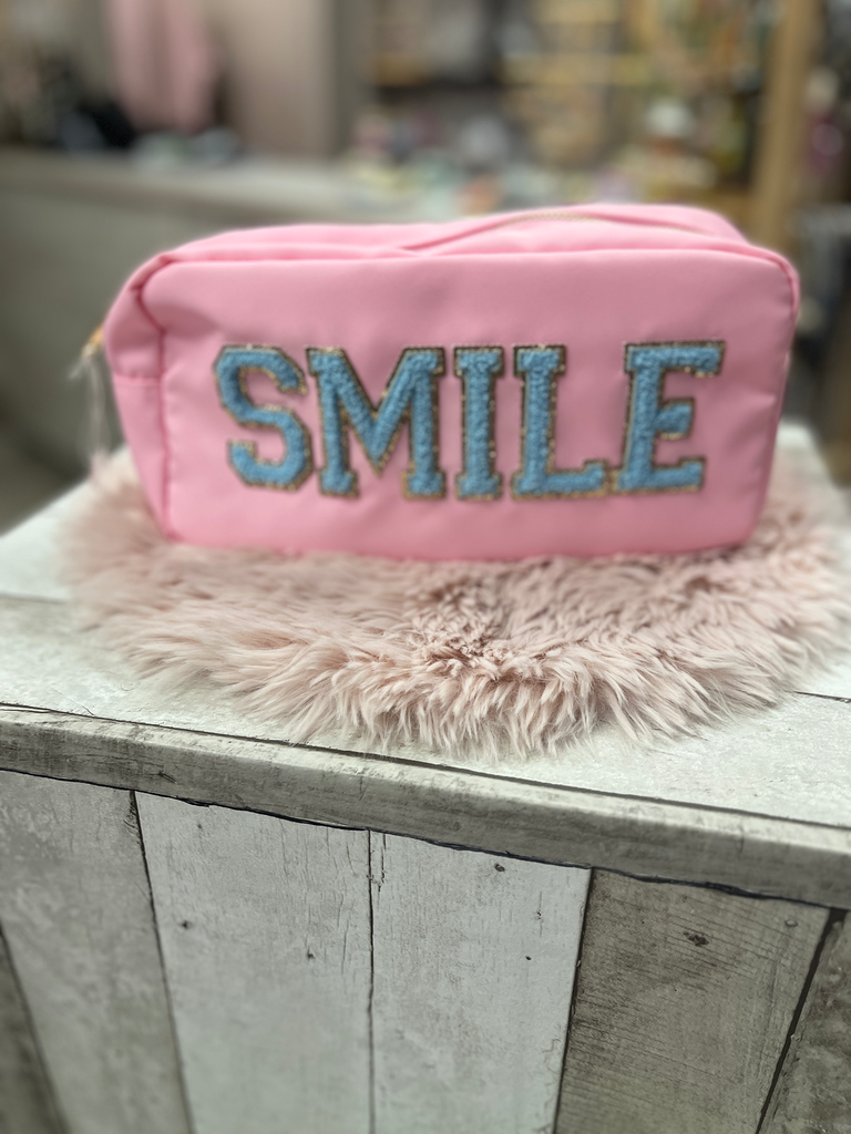 Trousse de toilette - SMILE rose