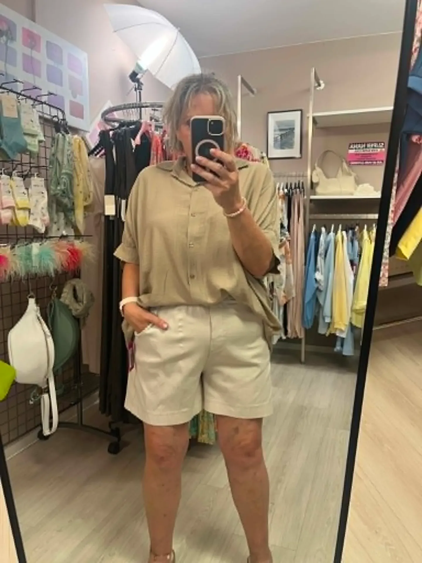 Short - FRED - Beige
