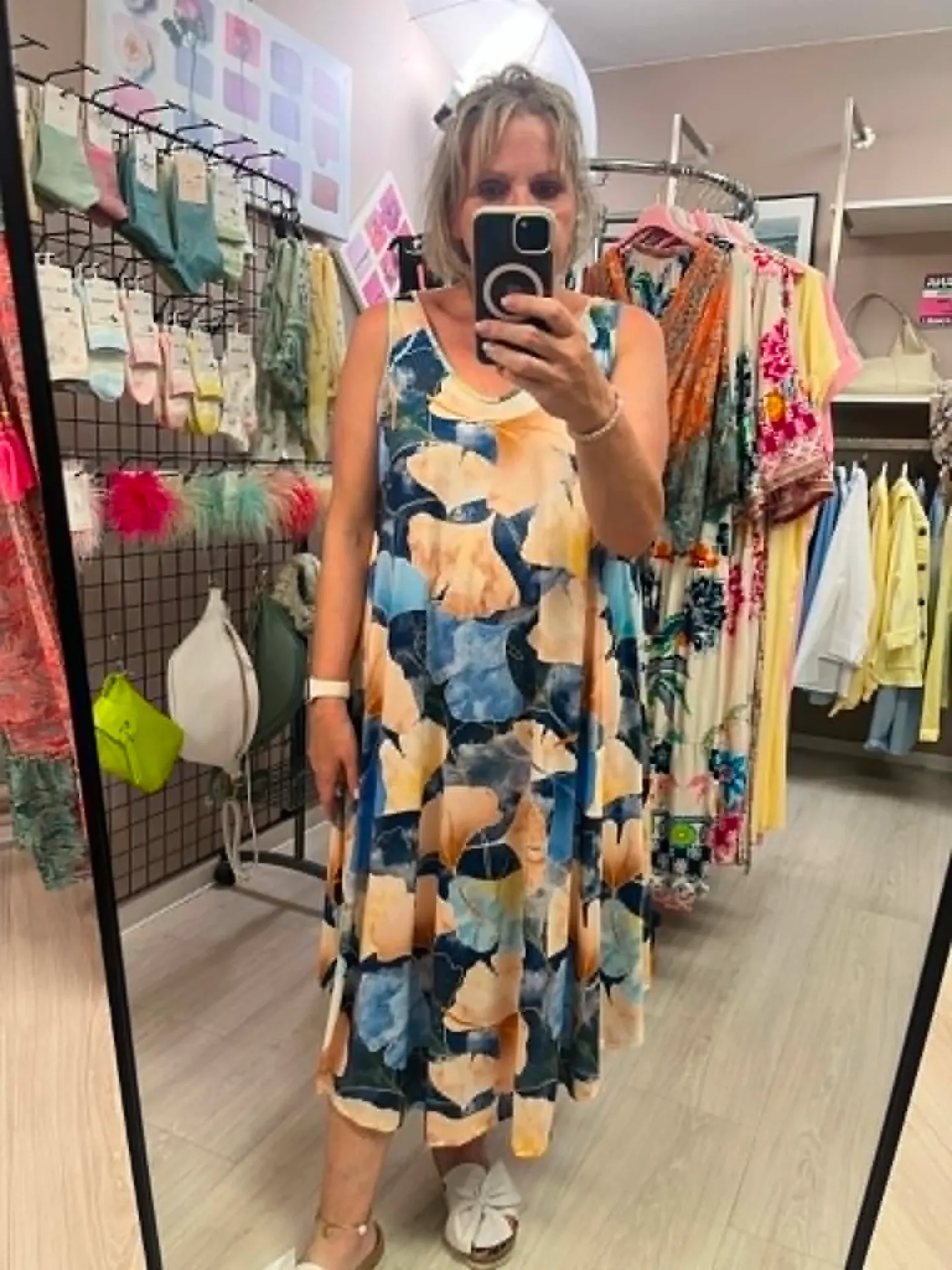 Robe - ELEA - Bleu marine