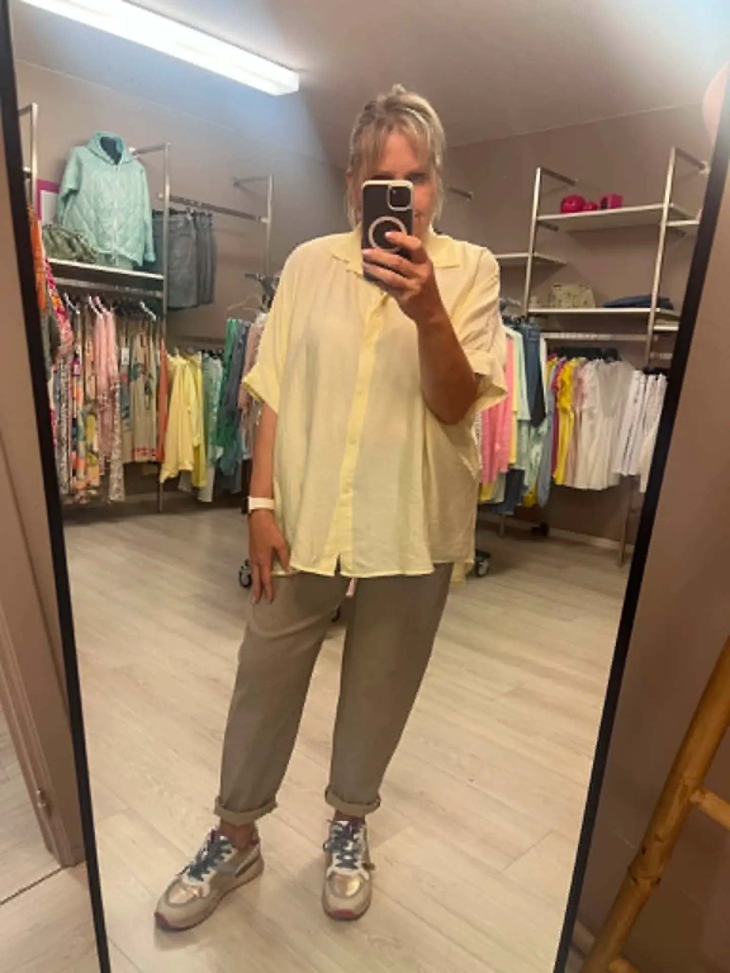 Chemise - LISA - Jaune