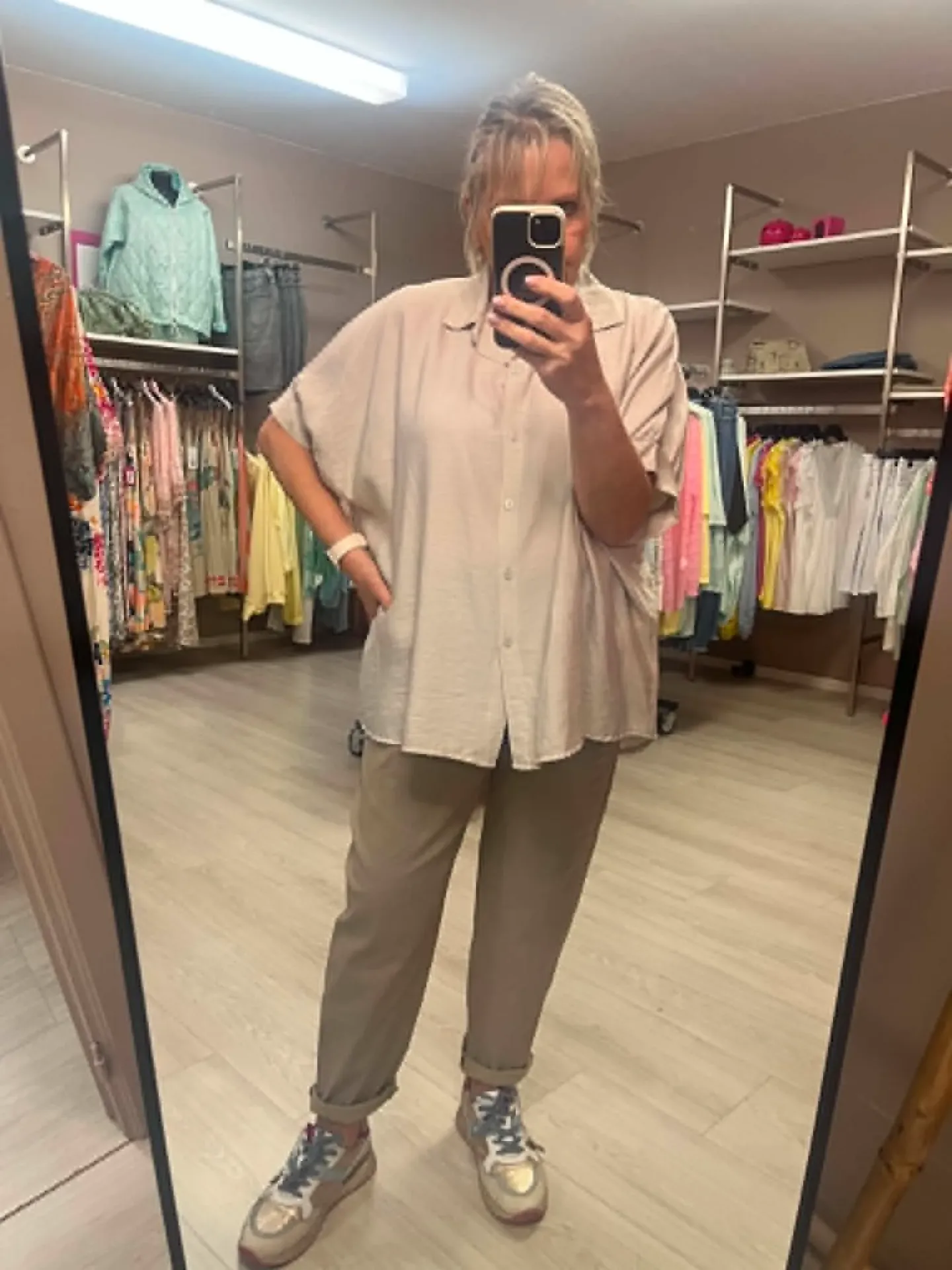 Chemise - LISA - Beige