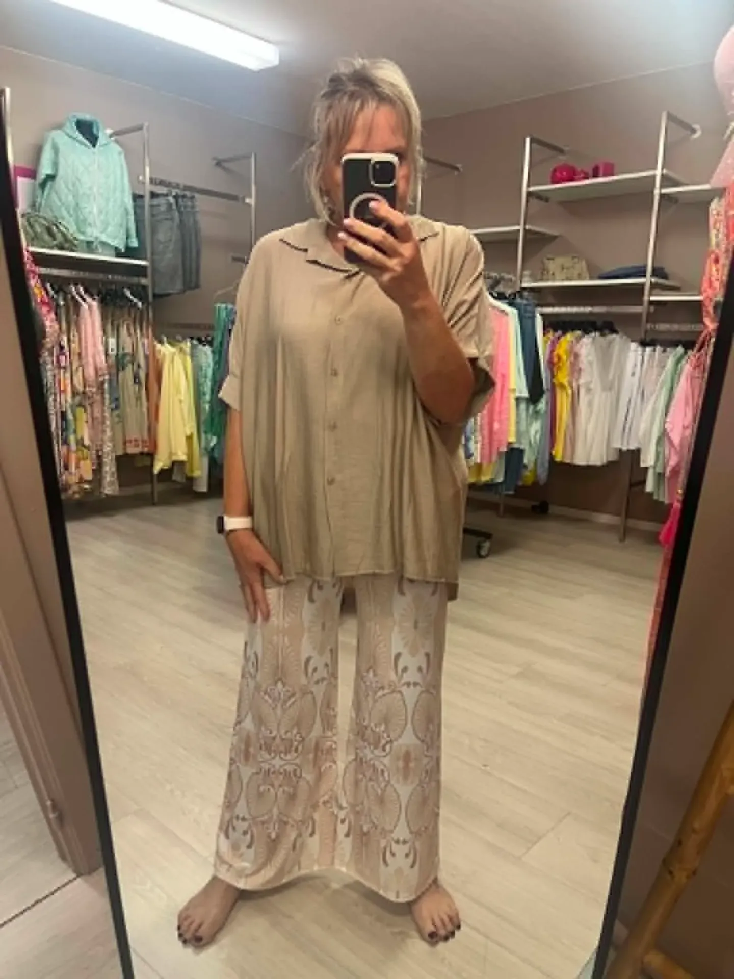Chemise - LISA - Taupe