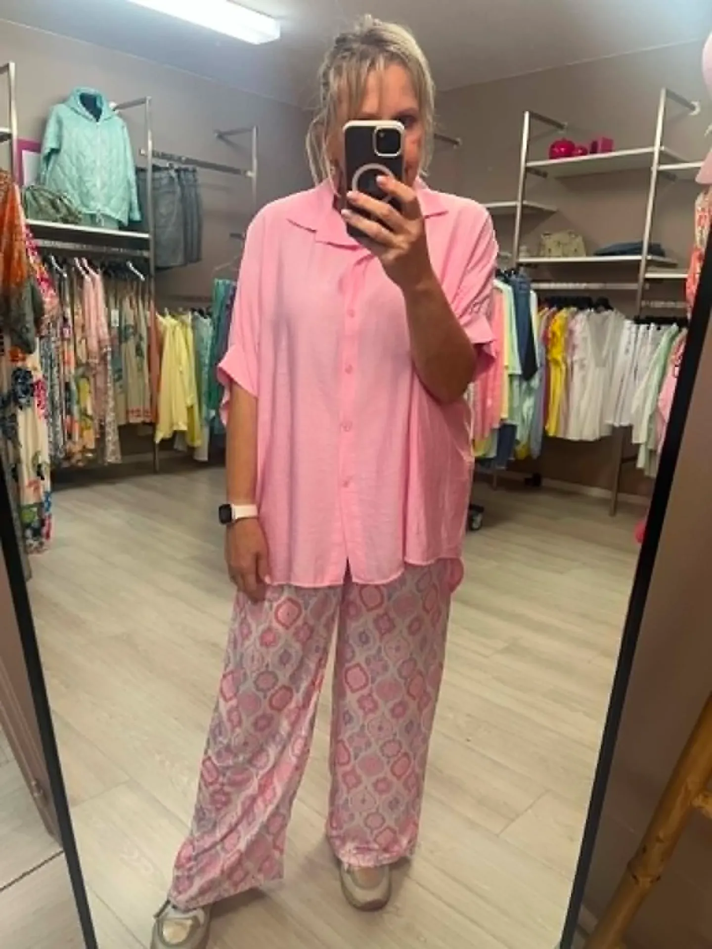 Chemise - LISA - Rose
