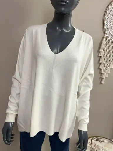 Pull - CARMI - Crème